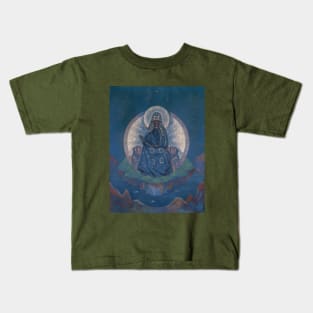 The Mother of The World by Nicholas Roerich Kids T-Shirt